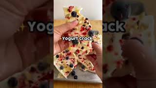 Trying the Viral #YogurtBark or #YogurtCrack #shorts