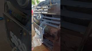 Test Kipas 7 blade Motor Denso & Span Condenser Perodua Myvi #shorts