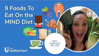 Unified Care - 9 Foods To Eat On The Mind Diet