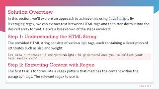 Extracting Attributes from HTML: A JavaScript Guide