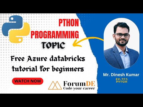 Free Azure Databricks Tutorial for Beginners | Step-by-Step Guide | Mr. Dinesh Kumar