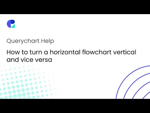 Querychart Help: How to turn a horizontal flowchart vertical and vice versa