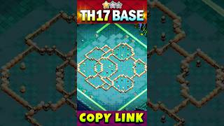 Unbeaten TH17 WAR + CWL Base Layout 🔥Clash of Clans