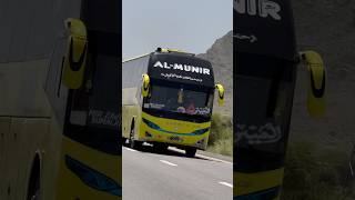 Wadh Area Al Munir Daewoo Falcon Bus Departure Quetta #almunir