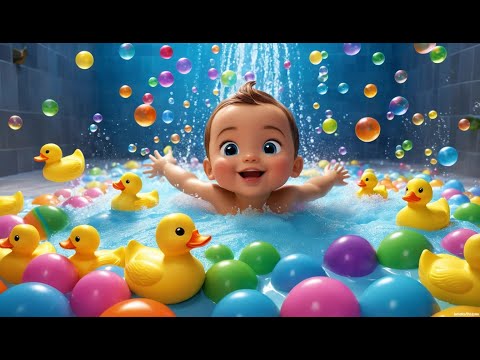 The Magical Bath with Rainbow Foam | Fun Bath Time Song for Kids | Colorful Adventure Rhyme