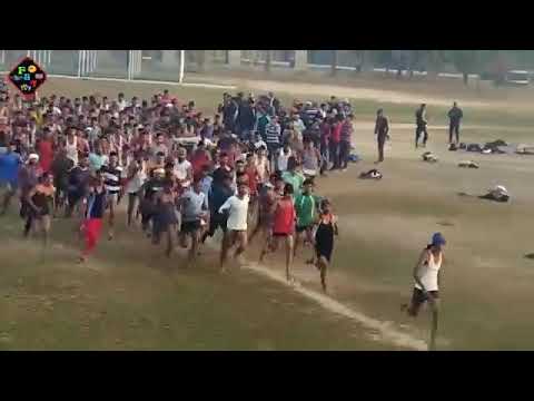 army 1600 meter running practise