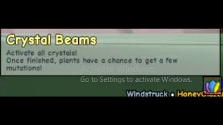 Grow a garden | New event Crystal Beams