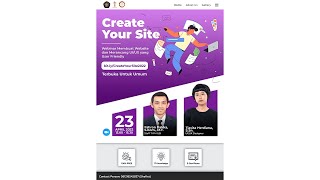 Webinar Create Your Site