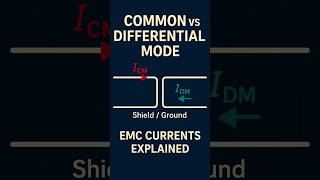 Common Mode & Differential Mode: Signals & Noise Explained! #Shorts