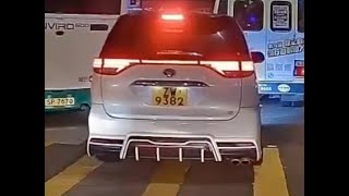車CAM直擊 - 香港仔大道 七人車自己申請被人撞
