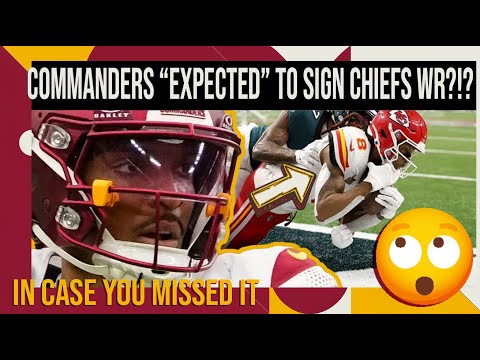 Washington #COMMANDERS "Expected" To Sign THIS SUPERBOWL WR?!!? Nah Bruh, Or....? #httr