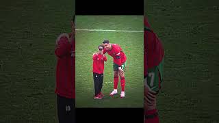 Ronaldo with a Young Fan 😅❤️