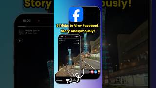 2 Tricks to View Facebook Story Anonymously!