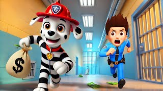 MARSHALL Escape From JAIL With Money💥Verry Funny Story | Paw Patrol Ultimate Rescue | Full Episodes
