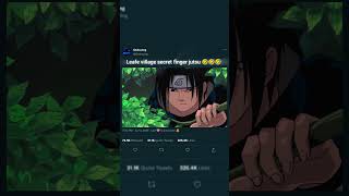 Kakashi ka Leaf Secret Finger Jutsu 😳🤣 | Naruto Funny Short #naruto #animeanimeshorts