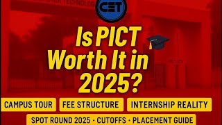 Final Year Students' Honest Review of PICT Pune 🎓 | Spot Round 2025 Guide, Cutoffs & Placement Truth