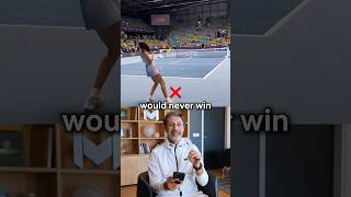 This is why you'd never win against a pro 🤔🎾 #tennis #tennisplayer #tenniscoach #uts #tennispro