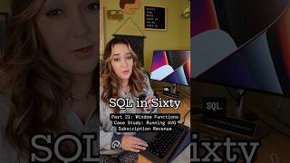 SQL Window Functions Running AVG for Subscription Revenue #dataanalytics #sql #datascience