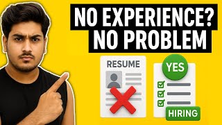 How To Get a Job Without Experience || Ads With Pratik