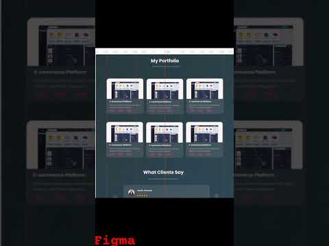 🎨 Figma Portfolio Design 2025 | Clean UI/UX Portfolio for Web Designers