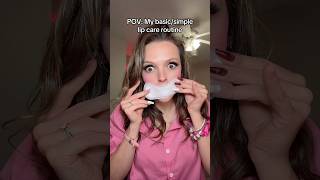 Should I post the bloopers/bts for this?? It’s so good!! #pov #lipcare #lipgloss #grwm #liproutine