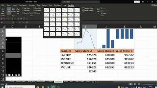 MS-EXCEL|| SPARKLINES || MS-EXCEL TUTORIALS FOR BEGINNERS || BSSS LEARNING