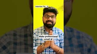 Make professional email id | Nikhil Gujela | #shorts #shortvideo #interviewtips