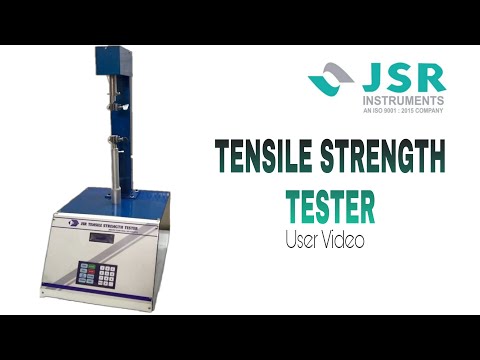 JSR - Digital Tensile Strength Tester || Vertical model || Paper Testing Machine