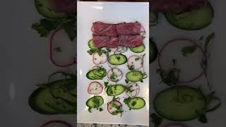 Leftover Steak Salad With A Ponzu Vinaigrette