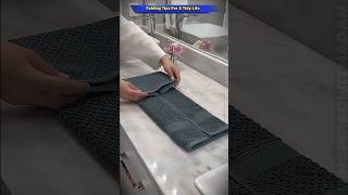 Folding tips for a tidy life  #tips #tipsandtricks #lifetips #foldingtips #shorts