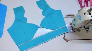 Trending Blouse Back Neck Design Cutting✂️And Stitching || Blouse Back Design Cutting Easy Method❤️ 