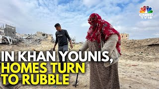 Gazans Return to Khan Younis as Israeli Army Withdraws Ahead of Ramzan | IN18V | CNBC TV18