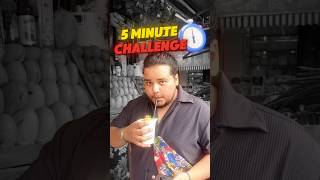 5 Minute White Food Challenge | Eating Only White Colored Foods