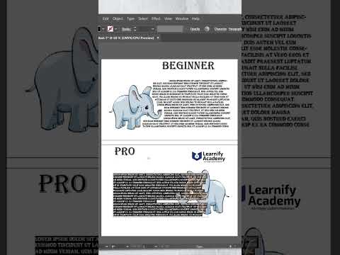 Master Text Wrapping with Objects!  #DesignTips #TextWrapping #GraphicDesign #CreativeProcess