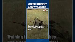 Czech Students Join Military Training Amid Rising Security Concerns | #shorts