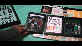New MAMBI Paperpad and altered picture frames