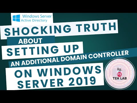 The SHOCKING Truth About Setting Up an Additional Domain Controller on Windows Server 2019 @FSTekLab