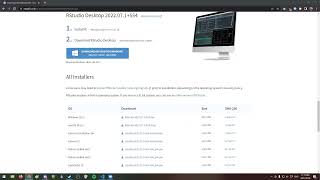R, RStudio, RMarkdown Setup for Dept. of Statistics at the University of Manitoba (Windows)