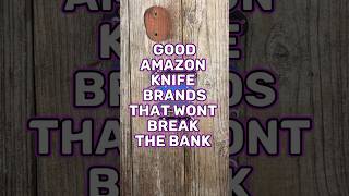 6 Amazon Knife Brands Worth Buying! #edcknife #edcgear #stassa23