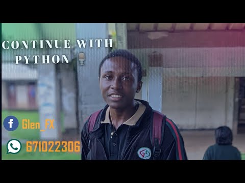 Continuing With python programming