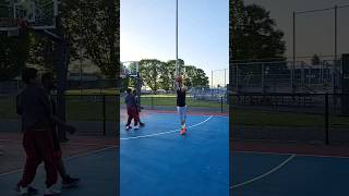 Will swishes the spotup three #score #spotup #three #swish #nothingbutnet #triple #hoops #basketball