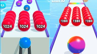 Ball 2048 vs Ball 2560 - All Levels Gameplay Walkthrough New Update Android, ios