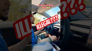 So good it feels illegal 😂 #teslamodely #tesla #fsd #electriccars