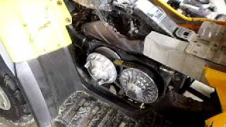 power clutch cvtech trail block can am outlander  800