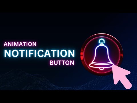 Create Stunning Animation Notification Button with HTML & CSS | Step-by-Step Tutorial