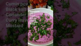 Beetroot Raita 😋, #youtubeshorts , #shorts, #beetroots, #raita, #trainding