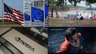 Bloomberg News Now: Warsh Calls on Fed to Cut Rates, EU Looks for Trump Trade Deal, More
