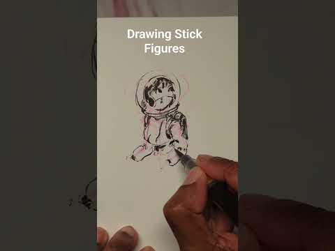 Drawing from imagination space girl #drawing #art #traditionalart