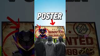 WANTED Poster Mystery–1 Lakh Token Bundle in Free Fire🤔😯@ffbalvantgamingg❤️#shorts#trending