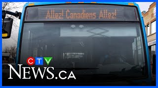 STM changes its Go Habs Go banner after complaints made to OQLF